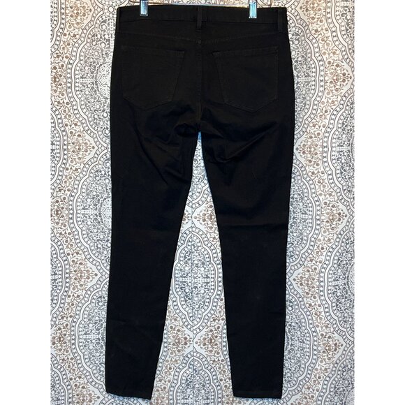 Banana Republic Womens Sloan Fit Black Pants Size 2 - Picture 3 of 11